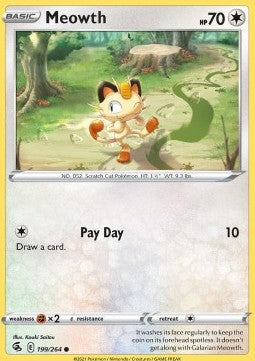 Meowth - Colpo Fusione (Common) [FST-199]