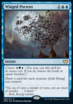 Presagio Alato - Innistrad: Promessa Cremisi (Rare) [VOW-89]