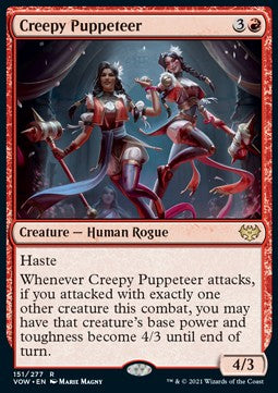 Burattinaia Inquietante - Innistrad: Promessa Cremisi (Rare) [VOW-151]