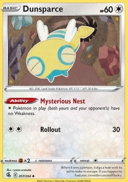 Dunsparce - Colpo Fusione (Uncommon) [FST-207]