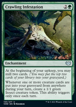 Infestazione Brulicante - Innistrad: Promessa Cremisi (Uncommon) [VOW-193]