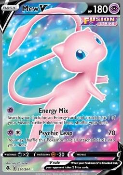Mew V - Colpo Fusione (Ultra Rare) [FST-250]