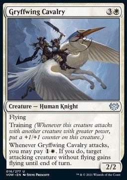 Cavalleria Alata dei Gryff - Innistrad: Promessa Cremisi (Uncommon) [VOW-16]