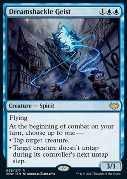 Geist delle Catene Oniriche - Innistrad: Promessa Cremisi (Rare) [VOW-58]
