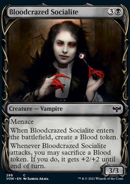 Aristocratica Smaniosa di Sangue - Innistrad: Promessa Cremisi: Extras (Common) [XVOW-288]