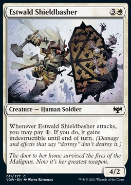 Schiantascudi di Estwald - Innistrad: Promessa Cremisi (Common) [VOW-11]
