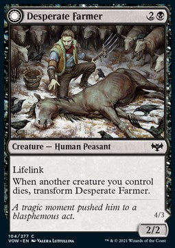 Contadino Disperato // Mietitore Depravato - Innistrad: Promessa Cremisi (Common) [VOW-104]