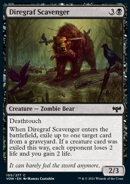 Saprofago del Cimitero di Guerra - Innistrad: Promessa Cremisi (Common) [VOW-105]