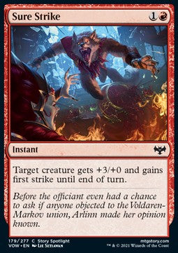 Colpo Sicuro - Innistrad: Promessa Cremisi (Common) [VOW-179]
