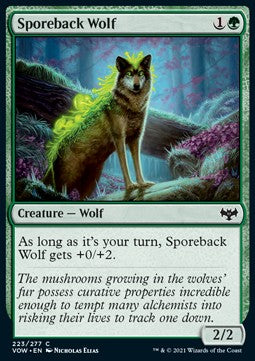 Lupo Dorsospora - Innistrad: Promessa Cremisi (Common) [VOW-223]