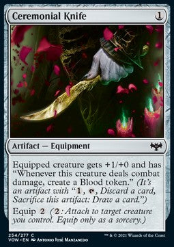 Coltello Cerimoniale - Innistrad: Promessa Cremisi (Common) [VOW-254]