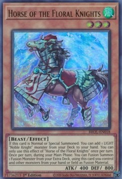 Cavallo dei Cavalieri Floreali - Fratelli della Leggenda (Ultra Rare) [BROL-018]