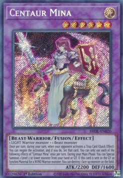 Centauro Mina - Fratelli della Leggenda (Secret Rare) [BROL-020]