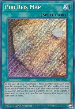 Mappa di Piri Reis - Fratelli della Leggenda (Secret Rare) [BROL-023]