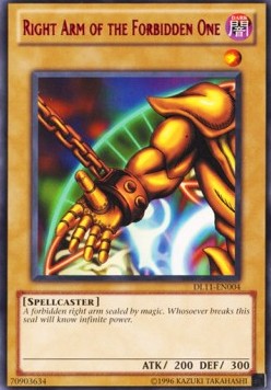 Braccio Dx del Proibito - Duelist League 11 (Rare) [DL11-004]
