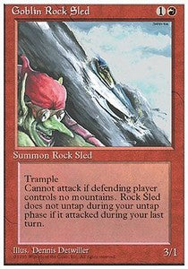 Slitta da Roccia dei Goblin - Quarta Edizione (Common)