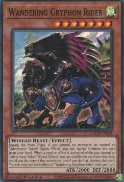Cavalcatore di Grifone Vagante - I Grandiosi Creatori (Super Rare) [GRCR-028]
