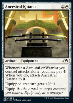 Katana Ancestrale - Kamigawa: Dinastia Neon (Common) [NEO-1]