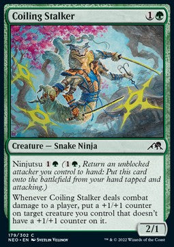 Inseguitore Serpentino - Kamigawa: Dinastia Neon (Common) [NEO-179]