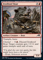 Cinghiale dagli Zoccoli di Ferro - Kamigawa: Dinastia Neon (Common) [NEO-148]