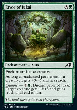 Favore di Jukai - Kamigawa: Dinastia Neon (Common) [NEO-184]