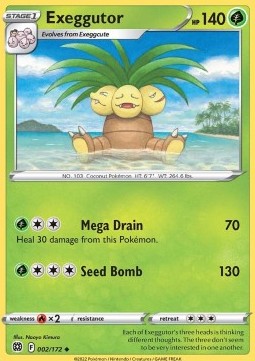 Exeggutor - Astri Lucenti (Uncommon) [BRS-002]