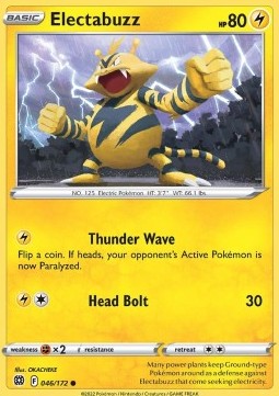 Electabuzz - Astri Lucenti (Common) [BRS-046]