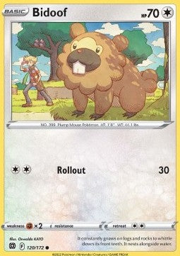 Bidoof - Astri Lucenti (Common) [BRS-120]