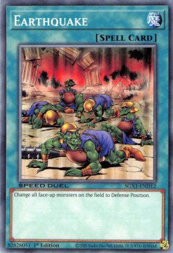 Terremoto - Speed Duel GX: Cofanetto Accademia del Duellante (Common) [SGX1-D12]