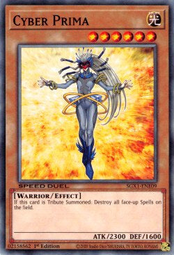 Cyber Prima - Speed Duel GX: Cofanetto Accademia del Duellante (Common) [SGX1-E09]