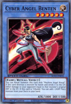 Cyber Angel Benten - Speed Duel GX: Cofanetto Accademia del Duellante (Common) [SGX1-E10]