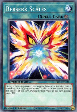 Scaglie Berserk - Speed Duel GX: Cofanetto Accademia del Duellante (Common) [SGX1-E16]