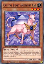 Bestia Cristallo Gatto Ametista - Speed Duel GX: Cofanetto Accademia del Duellante (Common) [SGX1-F02]