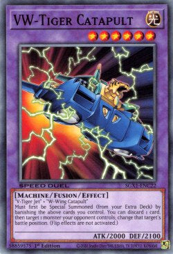 VW-Catapulta Tigre - Speed Duel GX: Cofanetto Accademia del Duellante (Common) [SGX1-C22]