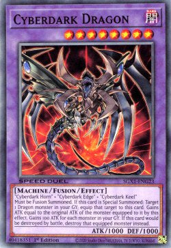 Drago Cyberoscuro - Speed Duel GX: Cofanetto Accademia del Duellante (Common) [SGX1-G23]
