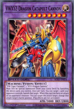 VWXYZ-Cannone Drago Catapulta - Speed Duel GX: Cofanetto Accademia del Duellante (Common) [SGX1-I14]