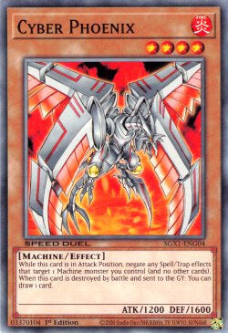 Cyber Fenice - Speed Duel GX: Cofanetto Accademia del Duellante (Common) [SGX1-G04]