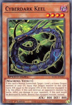 Scheletro Cyberoscuro - Speed Duel GX: Cofanetto Accademia del Duellante (Common) [SGX1-G07]
