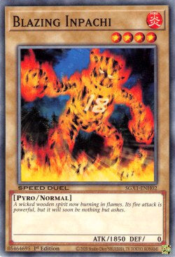 Inpachi Fiammeggiante - Speed Duel GX: Cofanetto Accademia del Duellante (Common) [SGX1-H02]