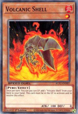 Guscio Vulcanico - Speed Duel GX: Cofanetto Accademia del Duellante (Common) [SGX1-H07]