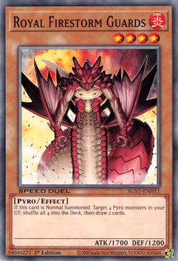 Guardie Regali della Tempesta di Fuoco - Speed Duel GX: Cofanetto Accademia del Duellante (Common) [SGX1-H11]