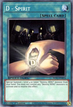 Spirito del Destino - Speed Duel GX: Cofanetto Accademia del Duellante (Common) [SGX1-B14]
