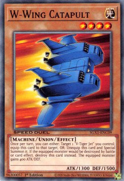 W-Catapulta Ala - Speed Duel GX: Cofanetto Accademia del Duellante (Common) [SGX1-C09]