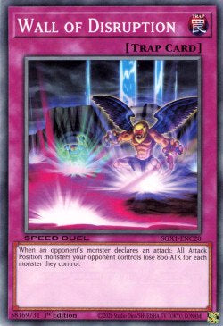 Muro di Disturbo - Speed Duel GX: Cofanetto Accademia del Duellante (Common) [SGX1-C20]