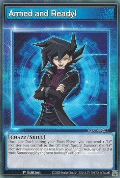 Armed and Ready! (Skill) - Speed Duel GX: Cofanetto Accademia del Duellante (Common) [SGX1-S11]
