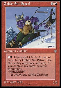 Pattuglia di Goblin Sciatori - Era Glaciale (Common)