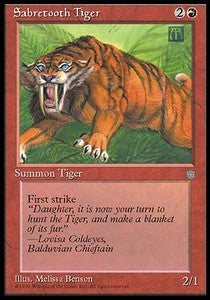 Tigre dai Denti a Sciabola - Era Glaciale (Common)