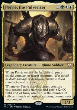 Perrie, il Polverizzatore - Commander: Strade di Nuova Capenna (Mythic) [NCC-5]