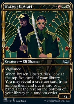 Arrivista Sfacciato - Strade di Nuova Capenna: Extras (Uncommon) [XSNC-296]