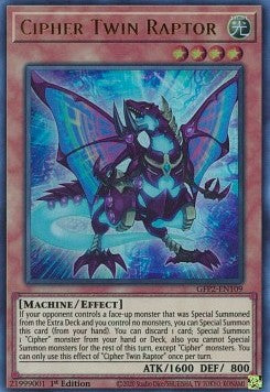Cipher Rapace Gemello - Fantasmi dal Passato: La Seconda Apparizione (Ultra Rare) [GFP2-109]